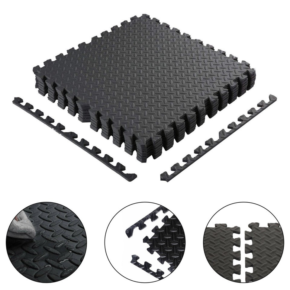 60cm Thick Heavy Duty Gym Flooring Interlocking Floor Mat EVA Soft Foam Yoga Mat