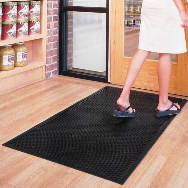 COMMERCIAL ENTRANCE HEAVY DUTY RUBBER FLOOR MAT INDOOR OUTDOOR -EXTRA HEAVY DUTY