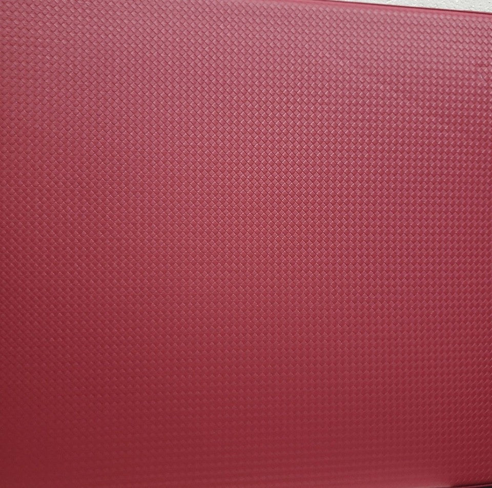 ANTI-FATIGUE NON SLIP PVC KITCHEN FLOOR MAT (18"x30") RED/BURGUNDY COLOR, CE