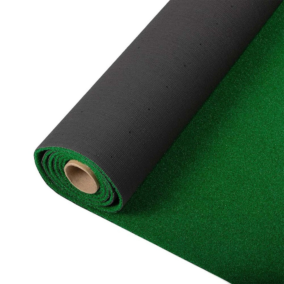 Fitness Artificial Turf Grass Gym Flooring Roll, Green 15ftx4ftx10mm Roll