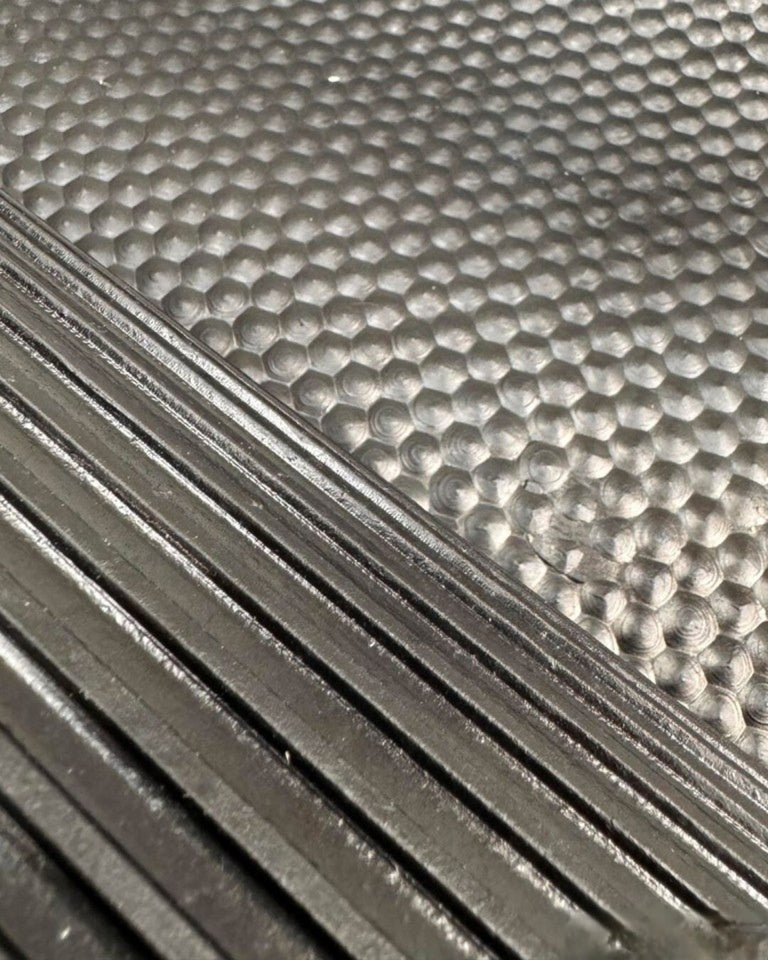 Heavy Duty Rubber Flooring Roll 10mm 2.4mx10m HammerTop Mat | Industrial, Gym...