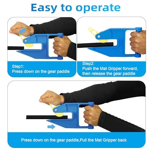 Horse Stall Mat Moving Tool Pair Heavy Duty Rubber