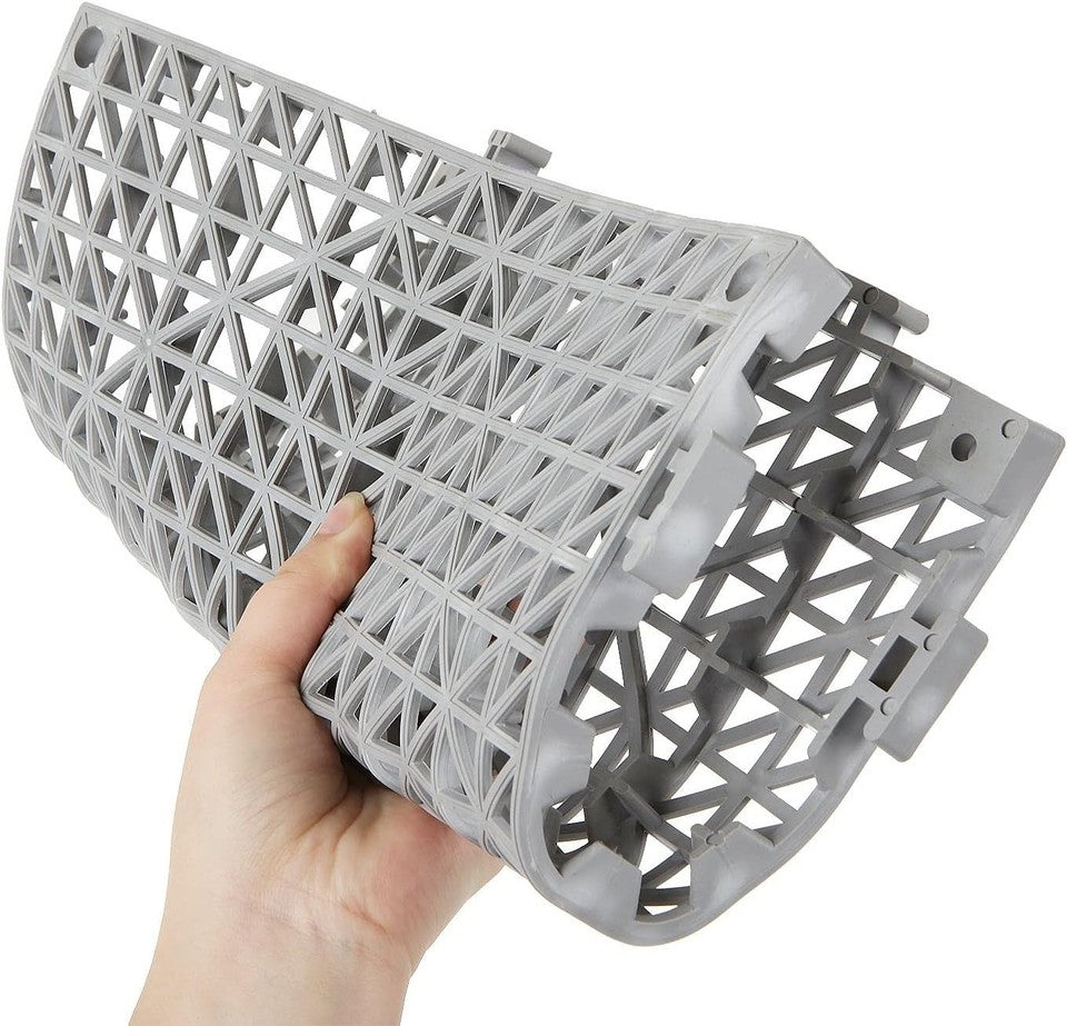 12 Pack 12" x 12" Interlocking Rubber Bathroom Flooring Tiles Non-Slip Splici...
