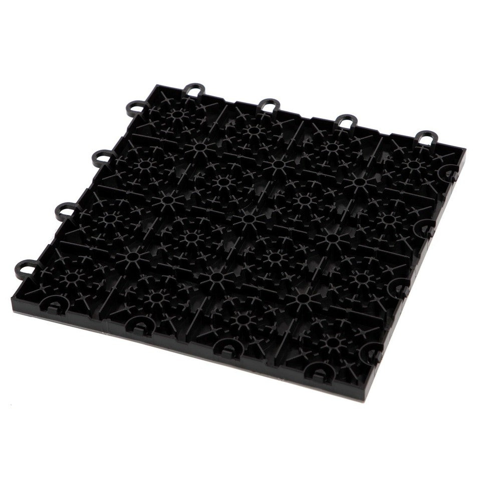 Nitro Pro Interlocking Garage Floor Tiles 12"x12",40 Pack,40 sqft