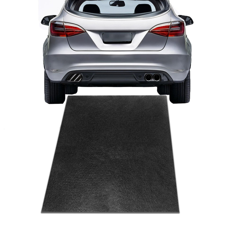 Oil Spill Mat, 79" x 98" Garage Floor Mat Under Car Large Repair Blanket Pad
