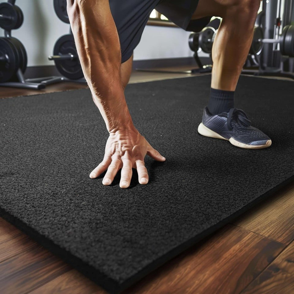 10 Pack Heavy Duty Rubber Stall Mats 3x4 ft 1/2" Thick Solid Utility