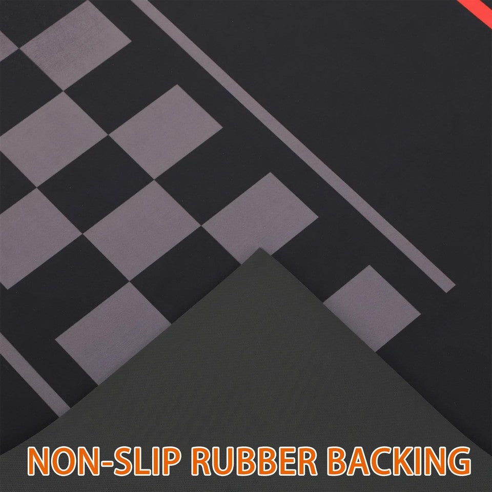 Washable Motorcycle Mat 78"x31" NonSlip Garage Floor Rug Oil Absorbent Pad