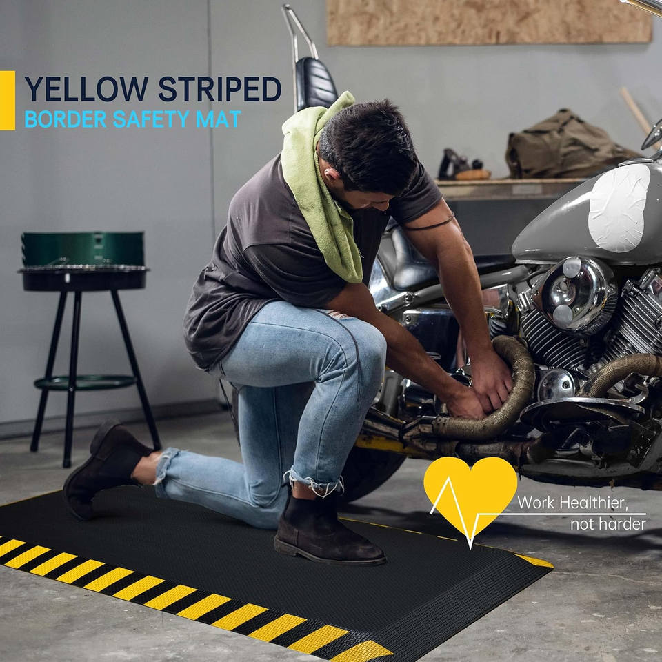 anti Fatigue Mat Industrial, Ergonomic Standing Floor Mat for Work for Stand -Sa