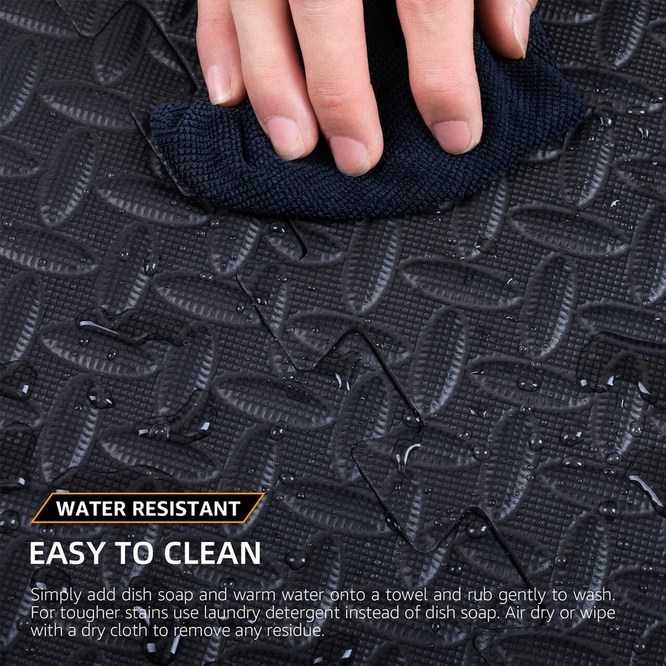 12pc Foam Mat EVA Floor Tiles Interlocking Gym Puzzle Fitness Workout Yoga