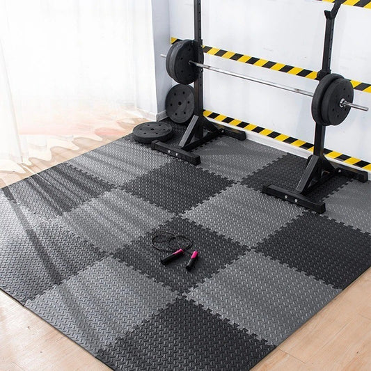 16PCS Interlocking EVA Foam Puzzle Mat – Gym & Home Exercise Flooring Tiles