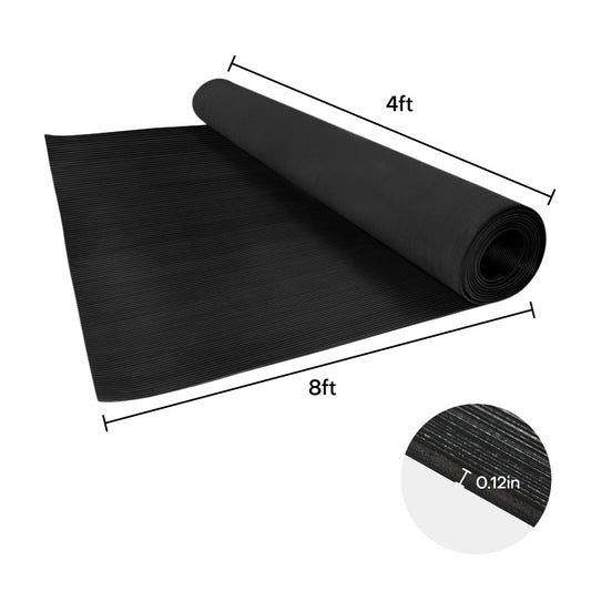 3mm Thick Garage Floor Mat Roll Heavy Duty Non-Slip Rubber Warehouse Trailer Mat