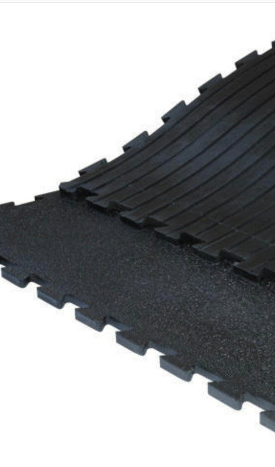 Amoebic top Rubber Stable Mat 6ftx4ft 18mm Horse Mats Interlocking heavy duty