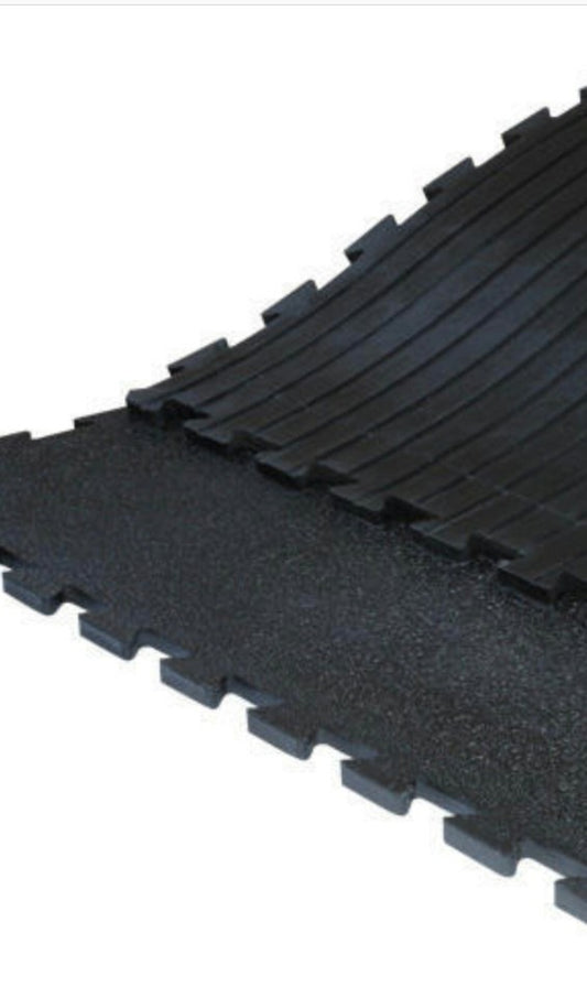 Amoebic top Rubber Stable Mat 6ftx4ft 18mm Horse Mats Interlocking heavy duty