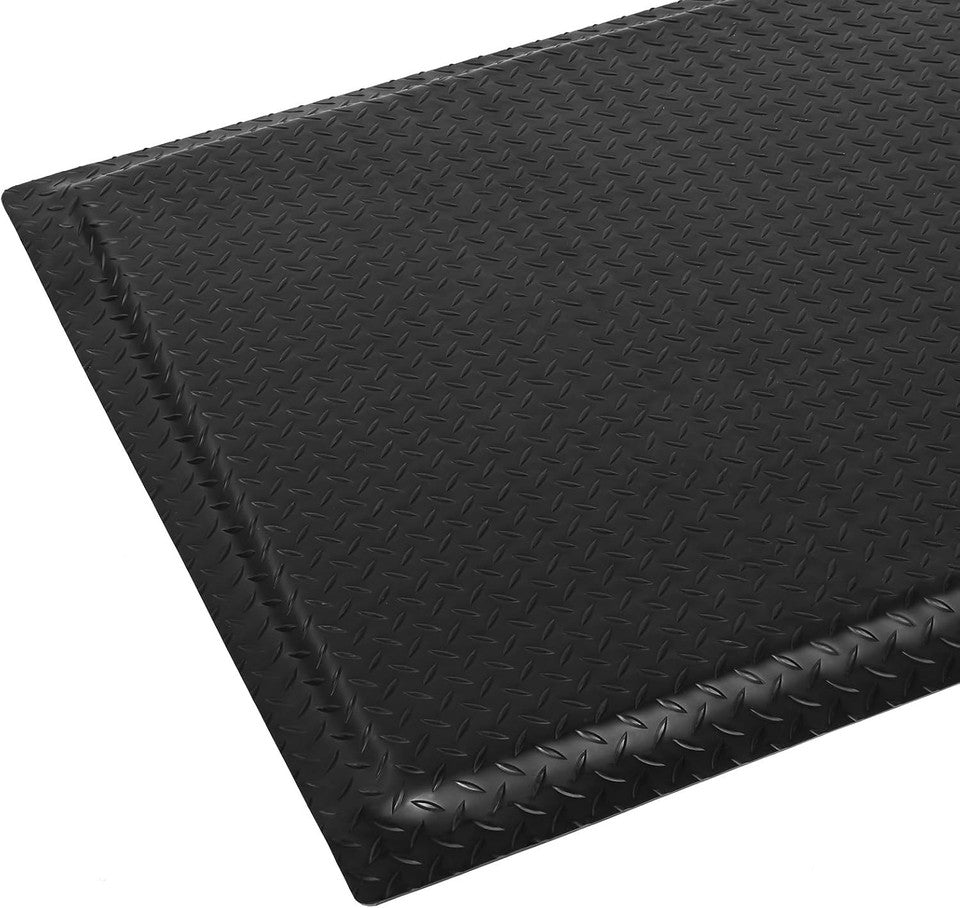 Anti Fatigue Mats Industrial 2' x 7' 15/16" Thick Ergonomic Standing Mat Commerc