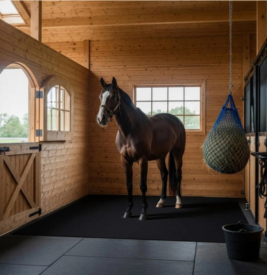 Brand New Klyyo Clyro 4' x 6'ft Horse Stall Heavy Duty Nonslip Rubber Mat Washab