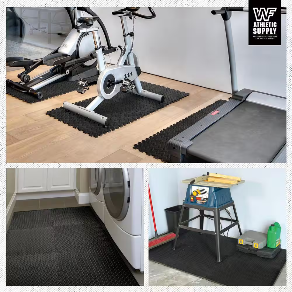 CAP Barbell Exercise Puzzle Mats Packs Tiles 24 X24 X 1/2 | Multiple Options