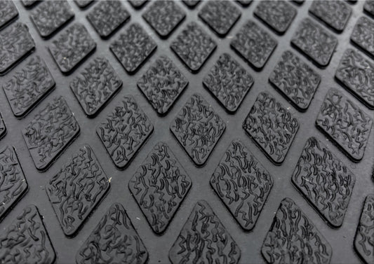 Horse/Cow Rubber Stable Gym Mat/Diamond Top 12mm x 6'x4' Special Price
