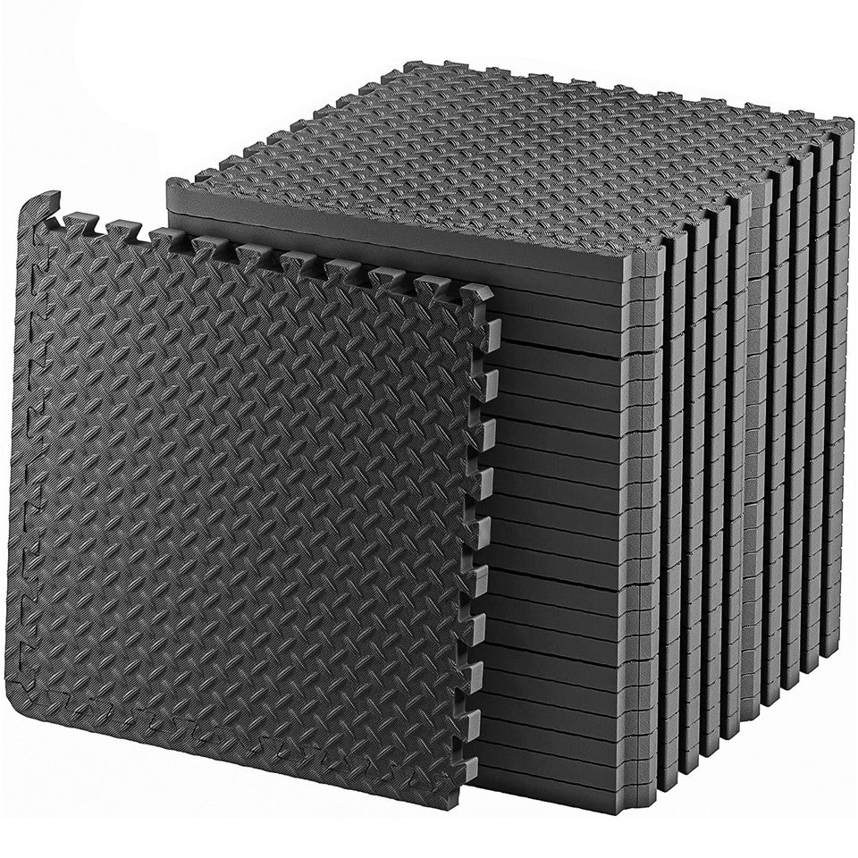 EXTRA THICK GYM FLOORING INTERLOCKING FLOOR MATS EVA SOFT FOAM MAT YOGA TILES UK