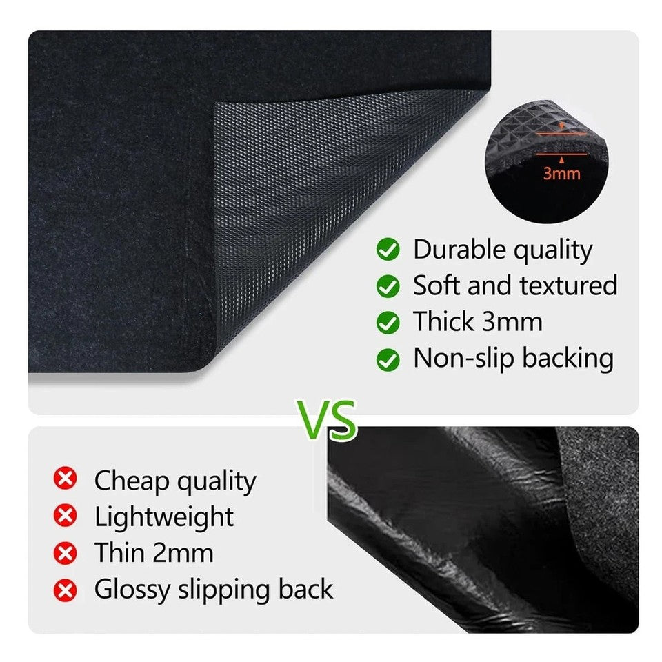 Garage Floor Mat 32"x64" Oil Spill Mat for Under Car Heavy Duty Parking Mat