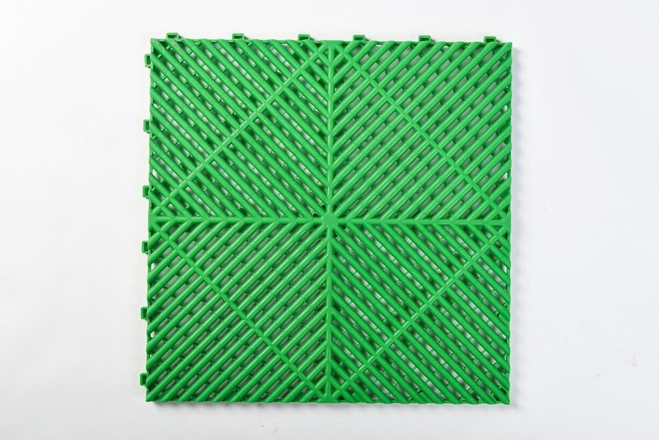 34 Garage Floor Tile Interlocking Perforated Basement Flooring Tile Case 16"x16"