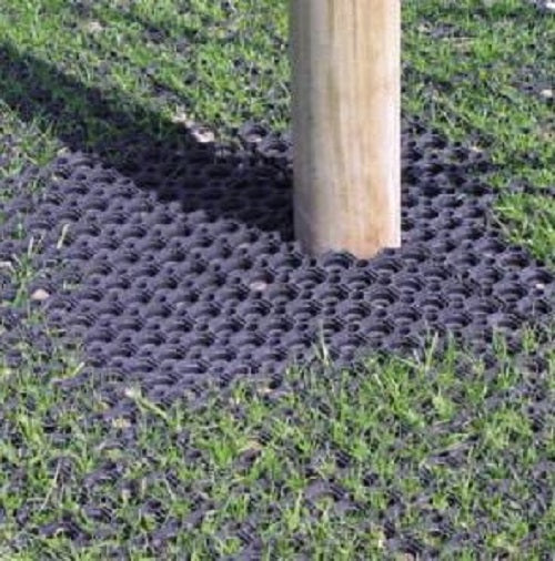 Heavy Duty Rubber Grass Mat Outdoor Safety Flooring for Childrens Playground x 6
