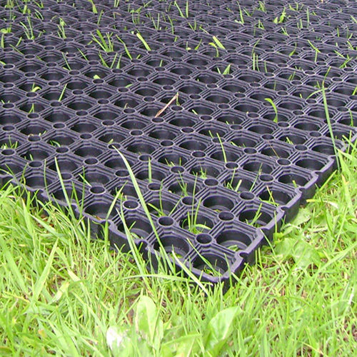 6 x Heavy Duty Rubber Grassmats Childrens Playground Safety Mat Flooring Set