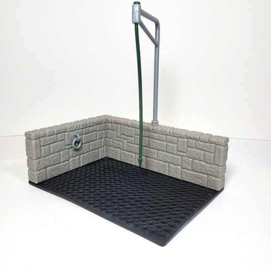 Horse Club Wash Stall Area ~ Rubber Floor Mat ~ Hose ~ 42104