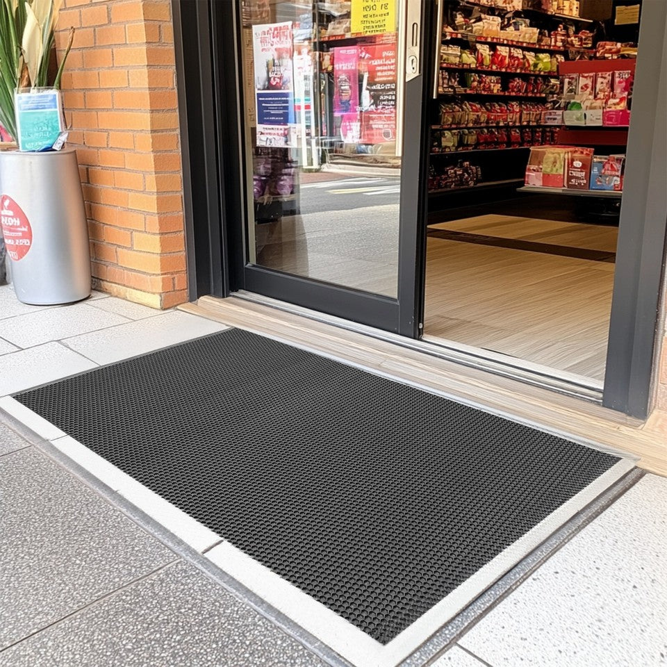 Large Rubber Floor Mats Heavy Duty Non-Slip Industrial Mats for Indoor/Outdoor