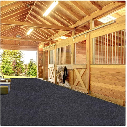 Lightweight Horse Stall Mats 48''x72'' - Non-Slip Back