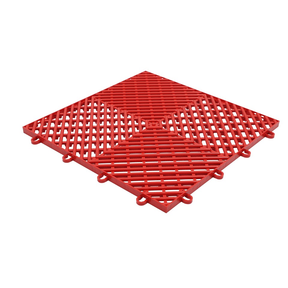New Interlocking Deck Patio Garage Floor Tiles 25PCS Hydrophobic & Sand Drainage