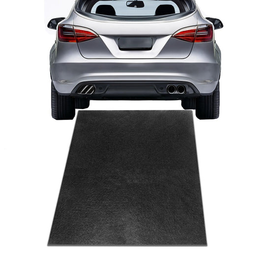 Oil Spill Mat, 79" x 98" Garage Floor Mat Under Car Large Repair Blanket Pad