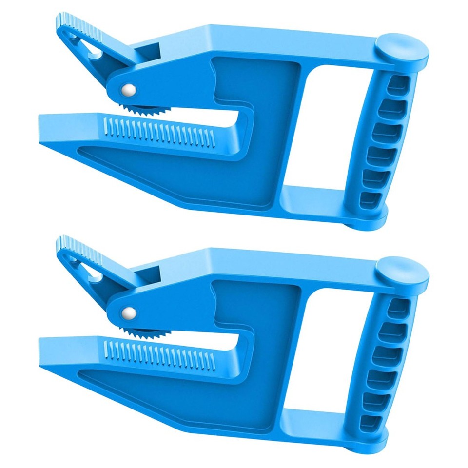 2 PCS Mat Holder Horse Stall Pullers Stable Grips Heavy Duty Gripper