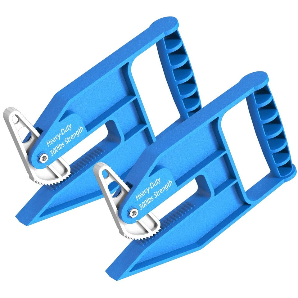 2 Pcs Heavy Duty Mat Grippers for Horse Stall, Gym & Trailer - Effortless Mat Mo