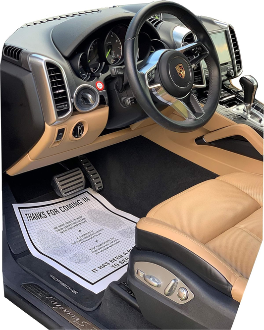 Premium Heavy Duty Disposable Automotive Floor Mats - Case of 250