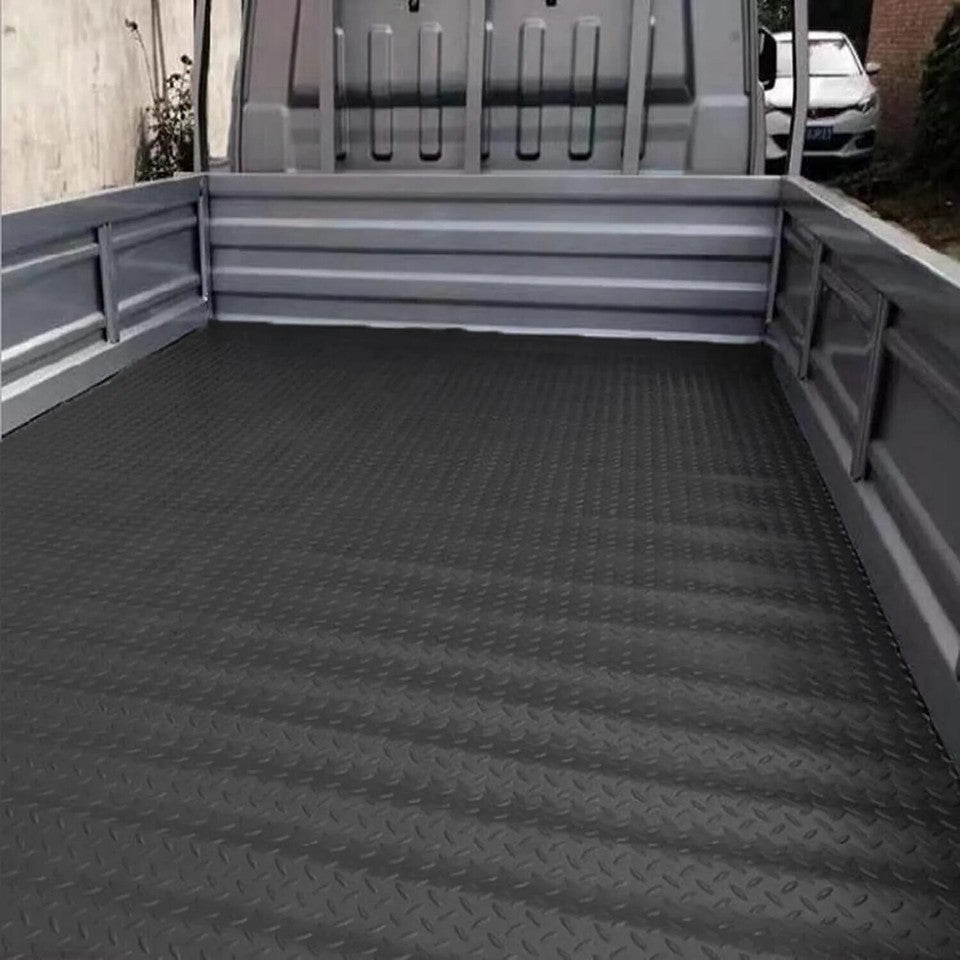 Rubber Flooring Matting Diamond Roll Heavy-Duty Non-Slip Garage Van Shed Car