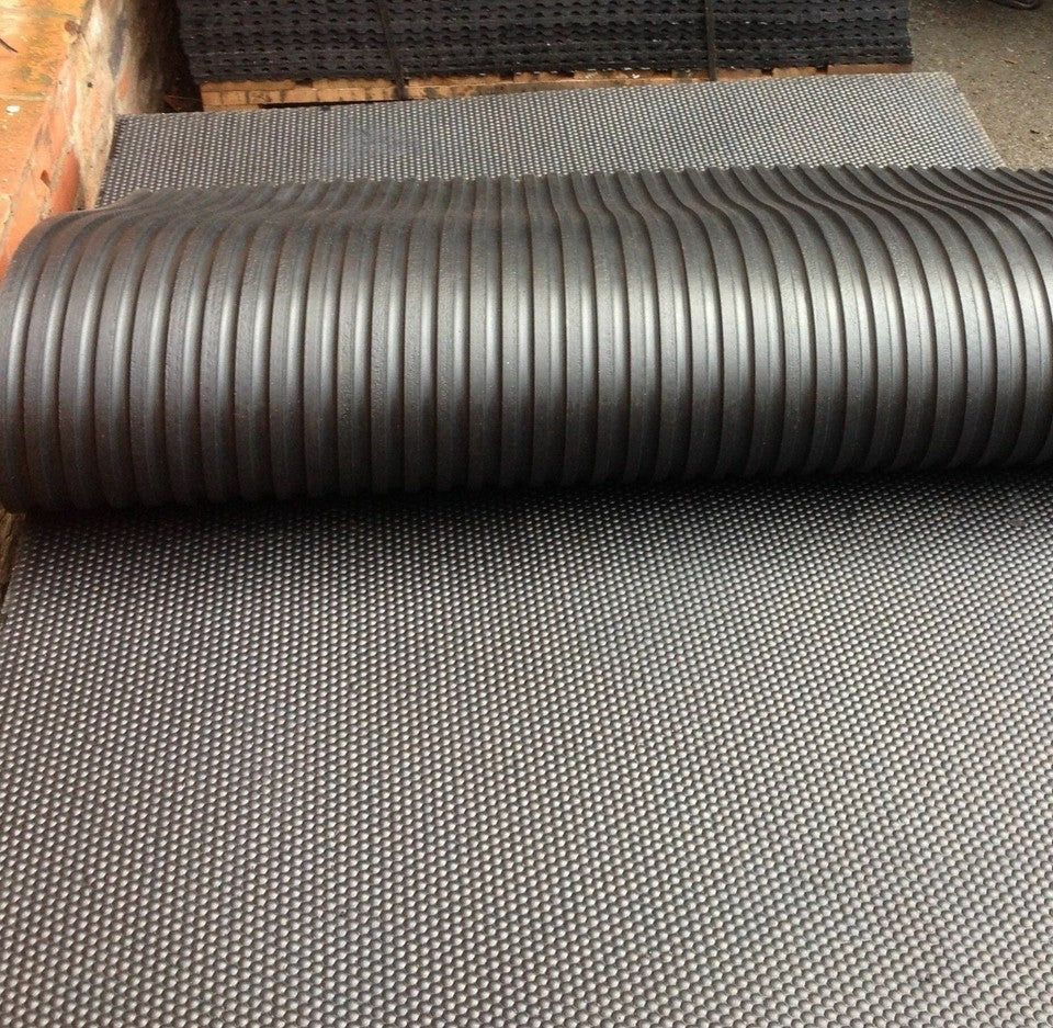 Rubber Stable Horse Mat Heavy Duty 6'x4'x12mm Equine Matting gym mat
