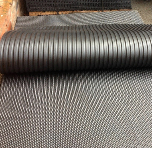 Rubber Stable Horse Mat Heavy Duty 6'x4'x12mm Equine Matting gym mat