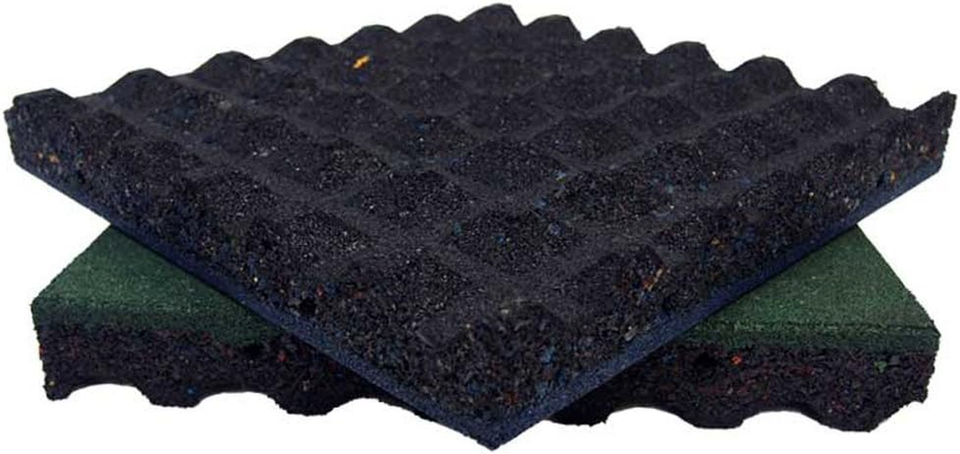 Eco-Safety Interlocking Playground Tiles - 8 Pack - Blue - 21.1 Sq Ft Coverage