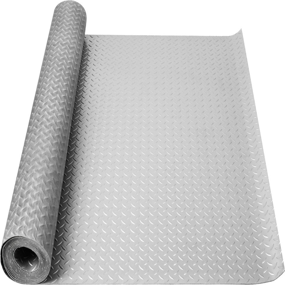 Universal Garage Floor Protect Mat Vinyl Flooring Roll Diamond Texture for Cars