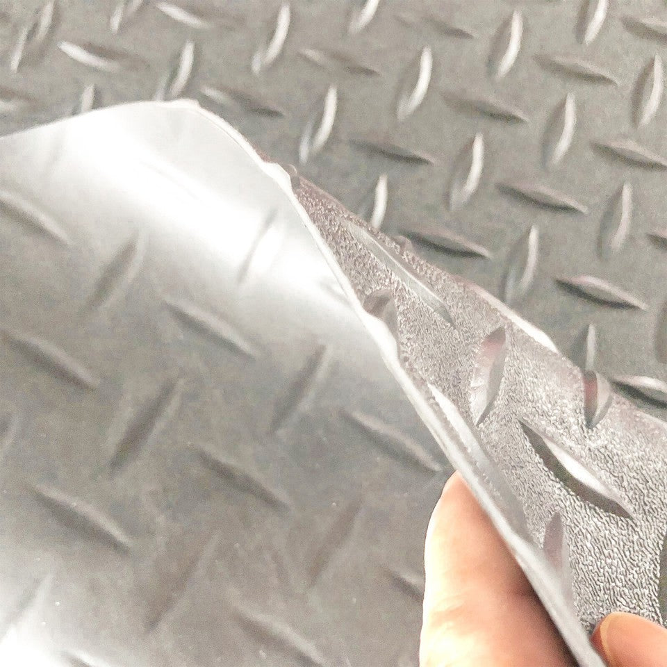 Universal Garage Floor Protect Mat Vinyl Flooring Roll Diamond Texture for Cars