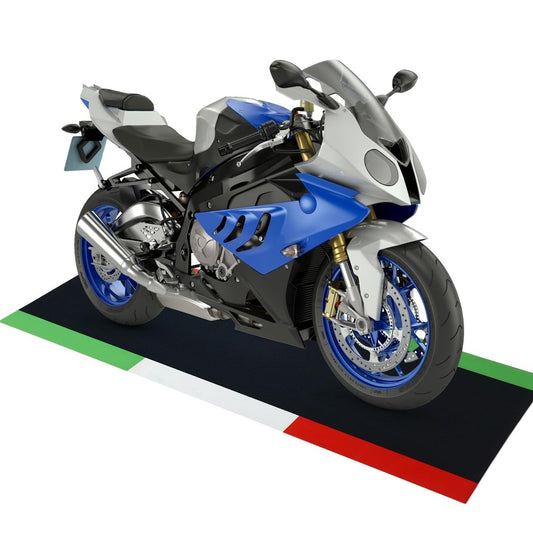 Washable Motorcycle Mat 78x31 Inch NonSlip Garage Floor Rug Oil Absorbent