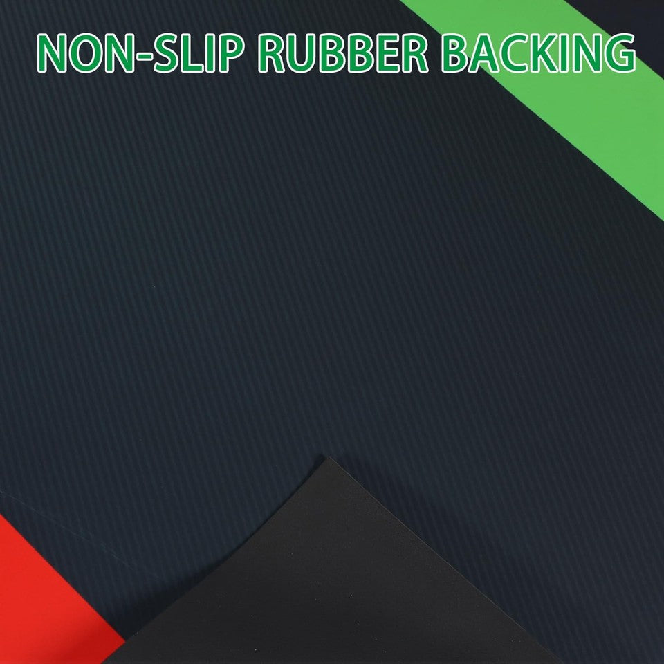 Washable Motorcycle Mat 78x31 Inch NonSlip Garage Floor Rug Oil Absorbent